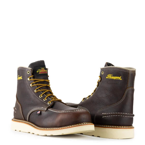 Thorogood MOC TOE 1957 Series – Waterproof – 6″ Briar Pitstop MOC TOE – Maxwedge Wedge™
