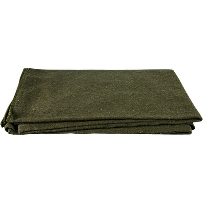 French Army Style Wool Blanket - 65% Wool