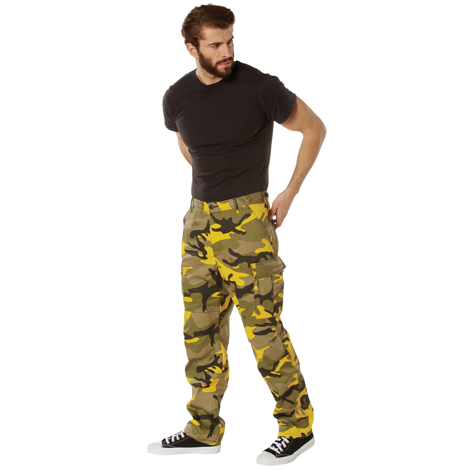Rothco Stinger Yellow Camo Tactical BDU Pants Army Navy Marine