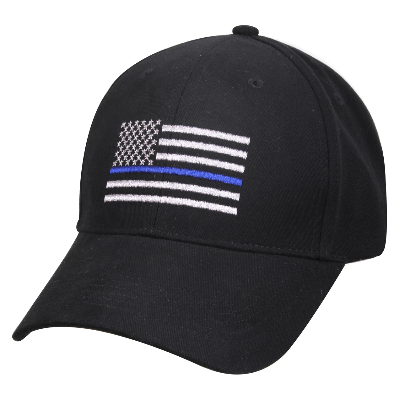 Police Thin Blue Line Flag Low Profile Cap