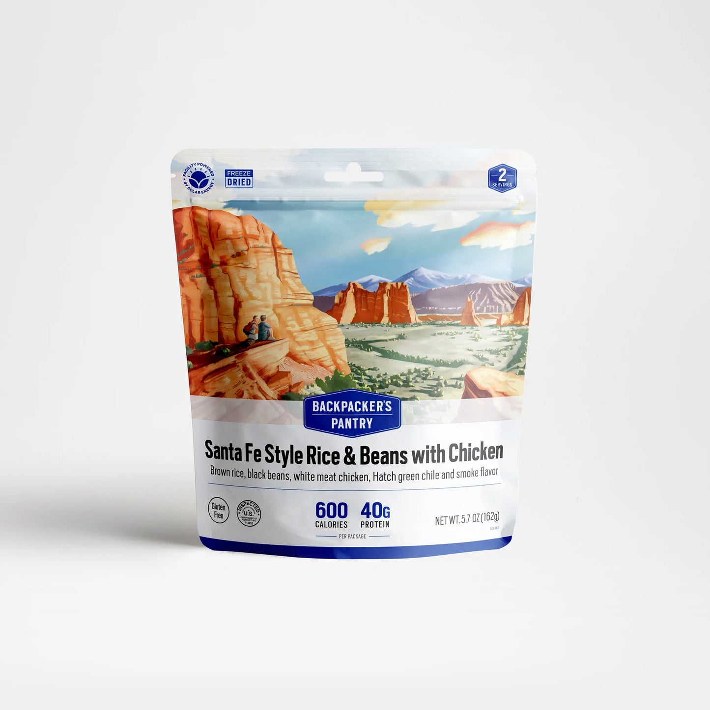 MRE Pouch | Backpackers Pantry | Santa Fe Rice & Beans with Chicken