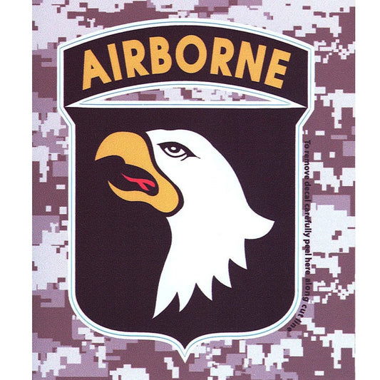 U.S. Army - 2.75" x 3.75" - 101st Airborne Insignia Sticker