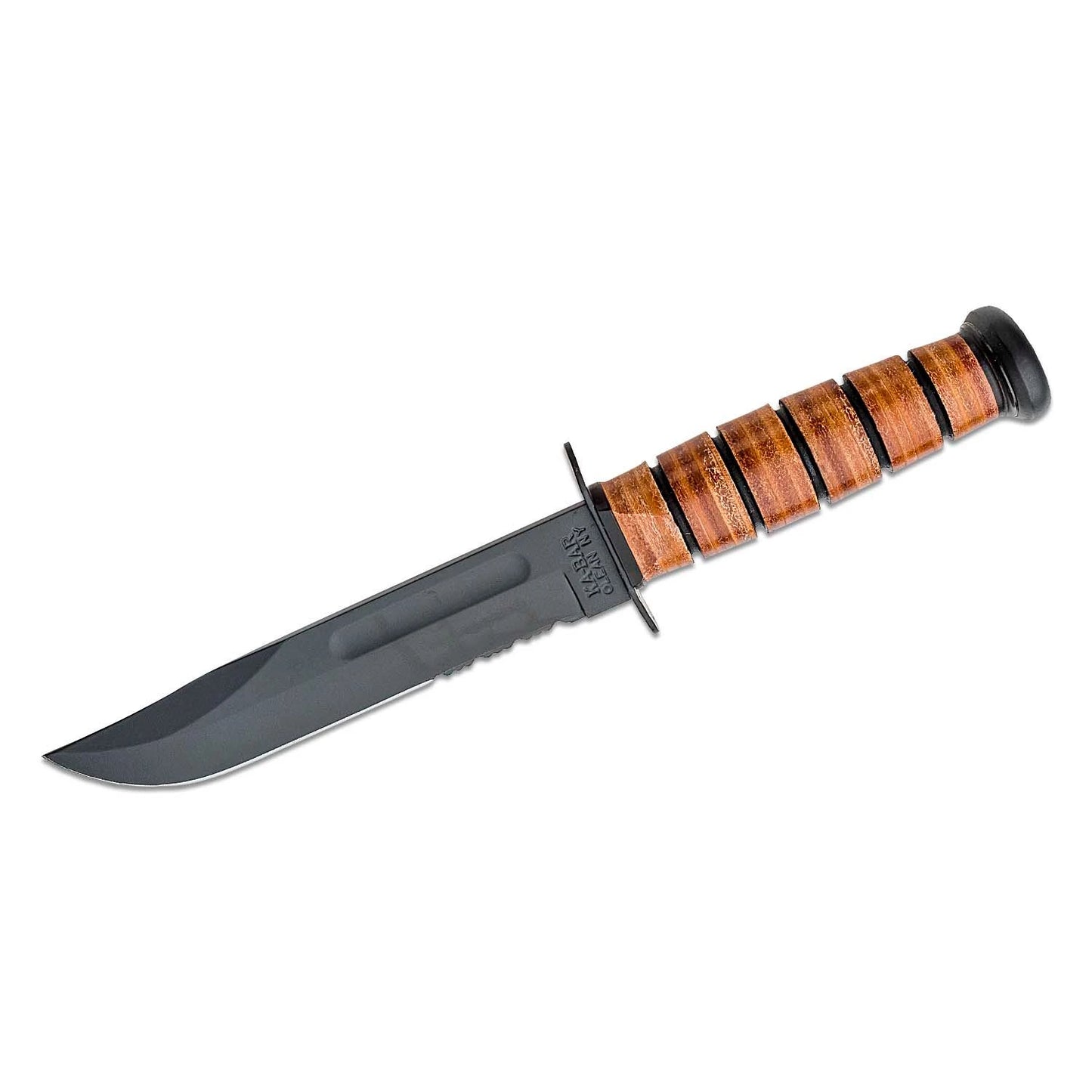 KA-BAR - USMC Serrated Edge Knife - Full Size - KA1218