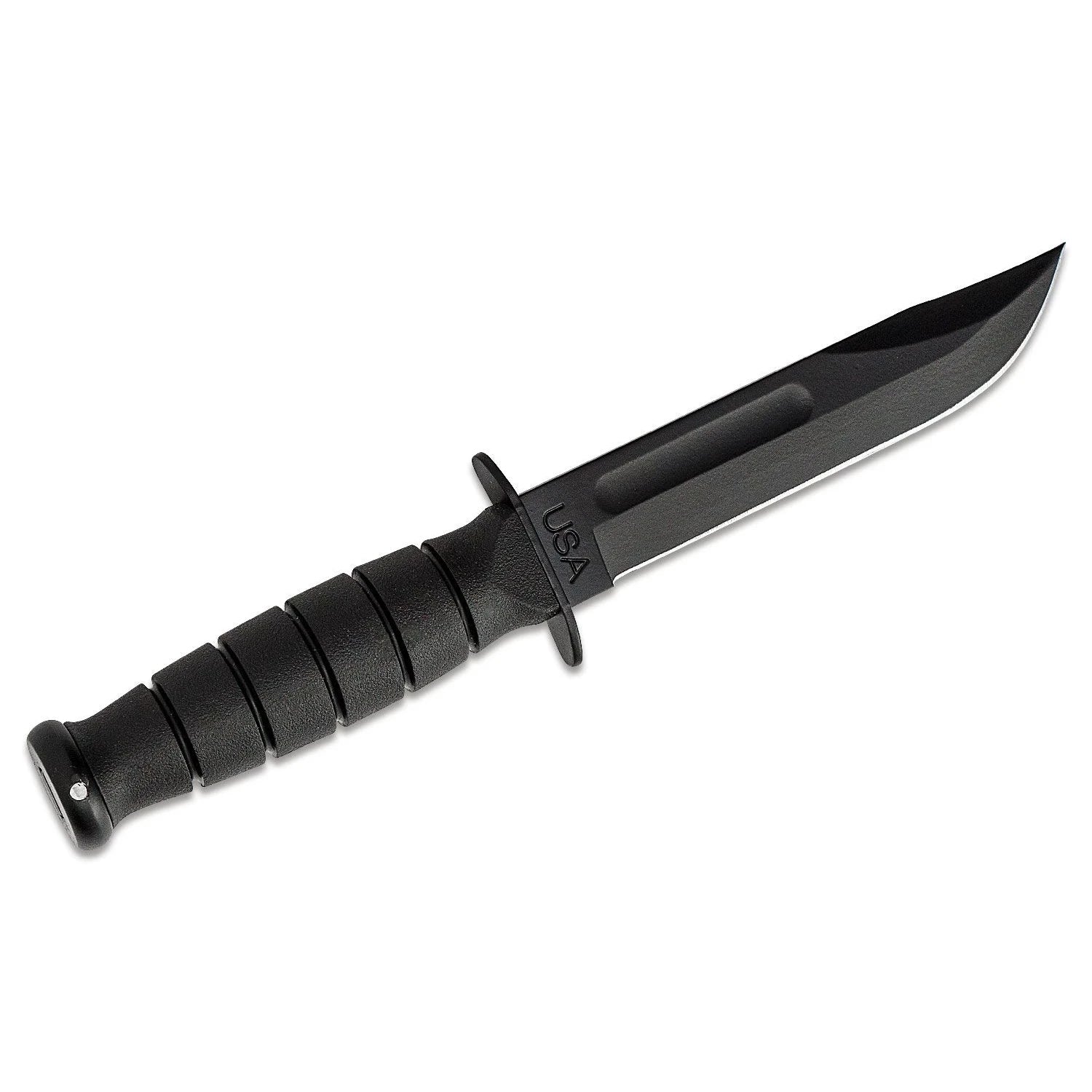 KA-BAR - Straight Edge Knife - Short Black