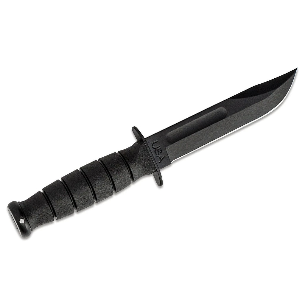KA-BAR - Straight Edge Knife - Short Black