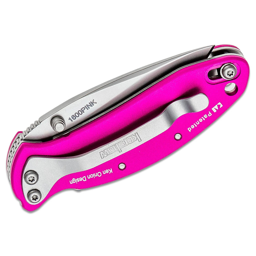 Kershaw Chive Linerlock Pocket Knife Pink