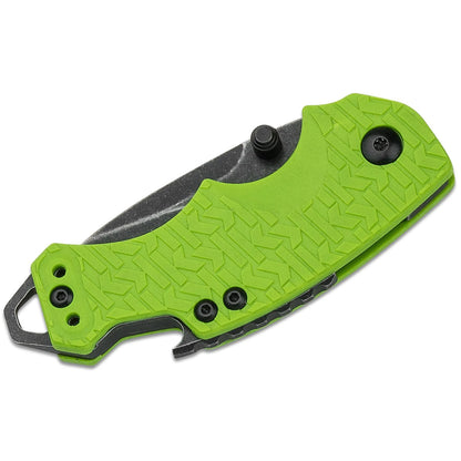 Kershaw Shuffle Linerlock Pocket Knife Lime Green/Black LIME GREEN BLACKWASH