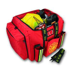 Premium Rigid Padded Step-In Turnout Gear Bag w/ Reinforced Bottom