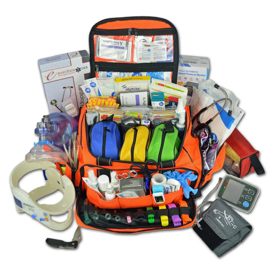 Premium Medical Trauma Bag w/ Extreme Deluxe Fill Kit