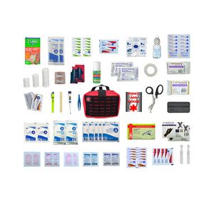 Premium Rip-Away Individual First Aid Kit for Vehicle Head Rest