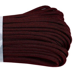 Paracord 550 Maroon 100'