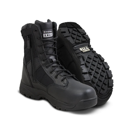 Original SWAT | Tactical Police Metro 9" Waterproof Side Zip Safety Boots