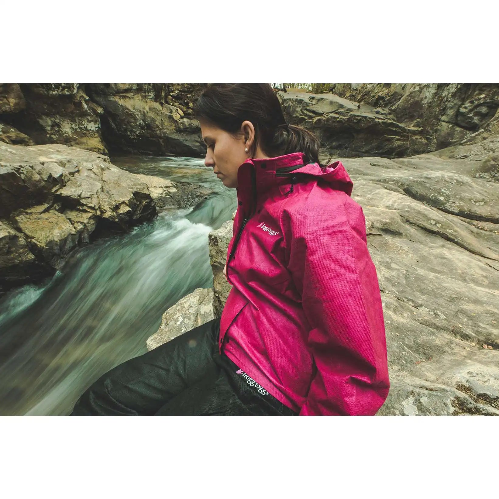 Frogg toggs women's rain top jacket