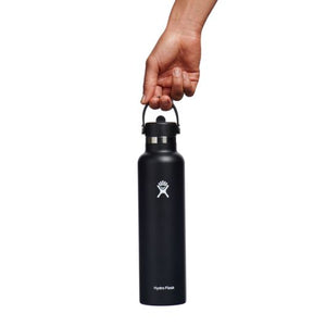 Hydro Flask | 24oz Standard Mouth with Flex Straw Cap Water Bottle
