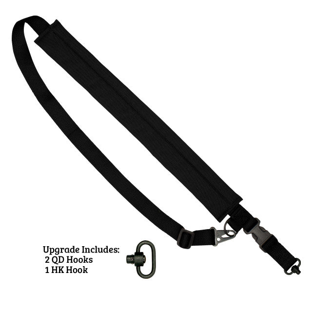 US Tactical | 2-to-1 Point Padded Tactical Sling with QD Swivel Upgrade