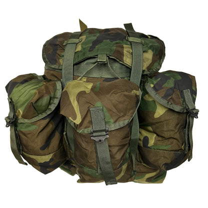 New Authentic US GI Medium ALICE Pack in Woodland Camo with LC-2 Straps