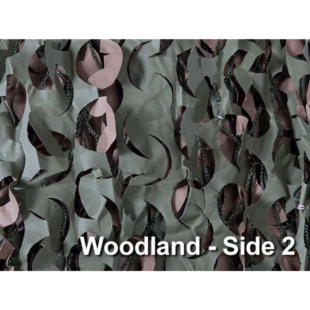 Camo Unlimted | 5'x13' Military (Mesh Netting Attached) Boat Blind Cover