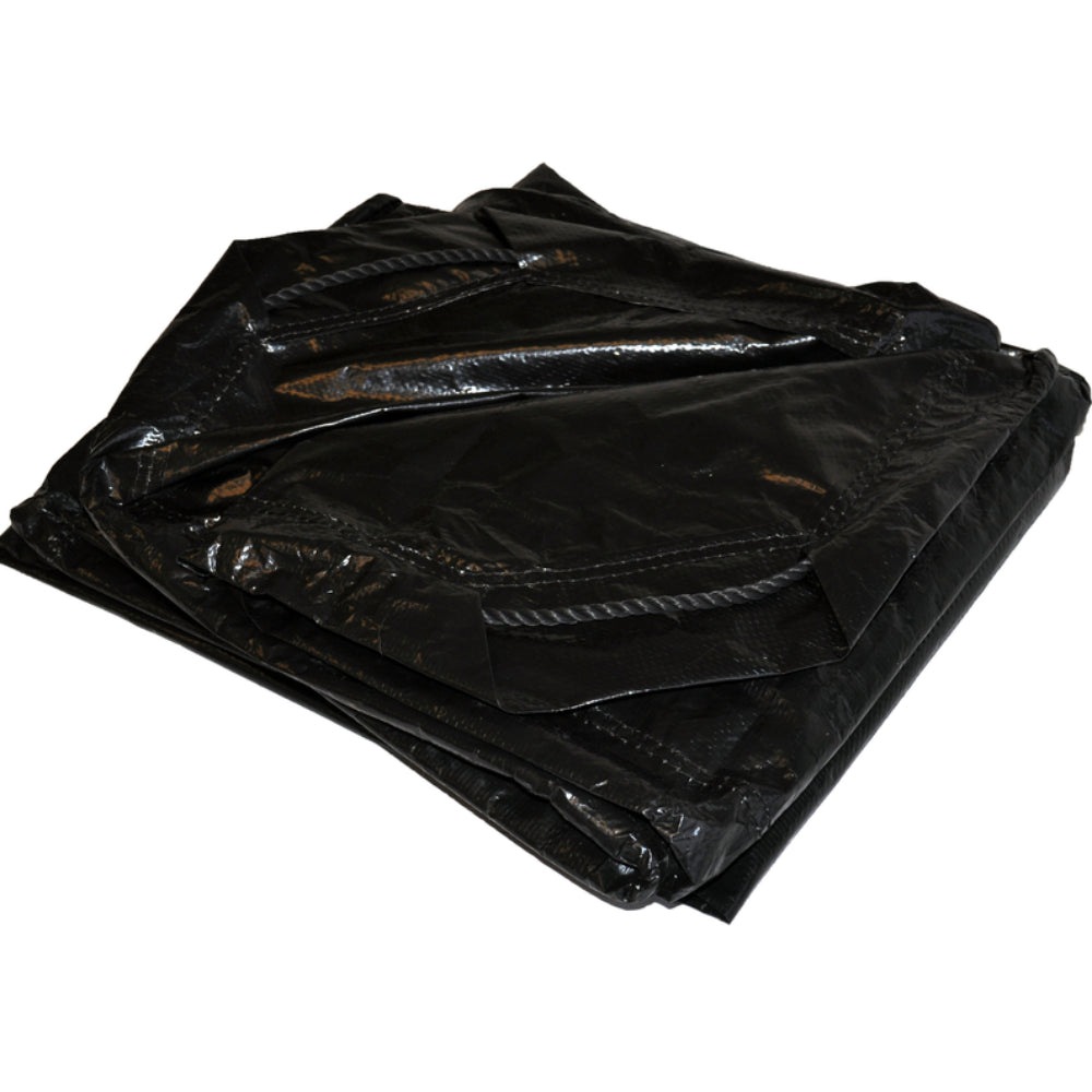 Foremost Dry Top 6 x 6 ft Black Drawstring Tarp