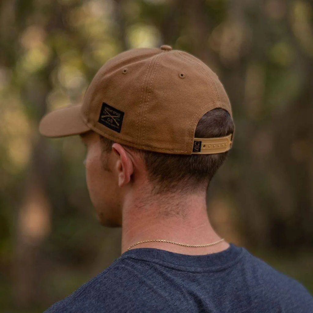 Grunt Style | Embroidered American Flag Hat - Coyote