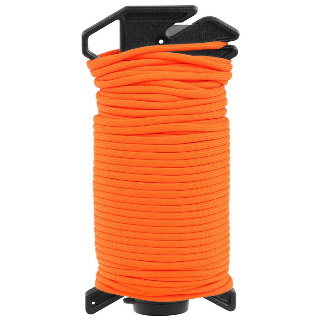 Atwood Rope Ready Rope Cord Dispenser - Neon Orange, 100 ft 550 Paracord