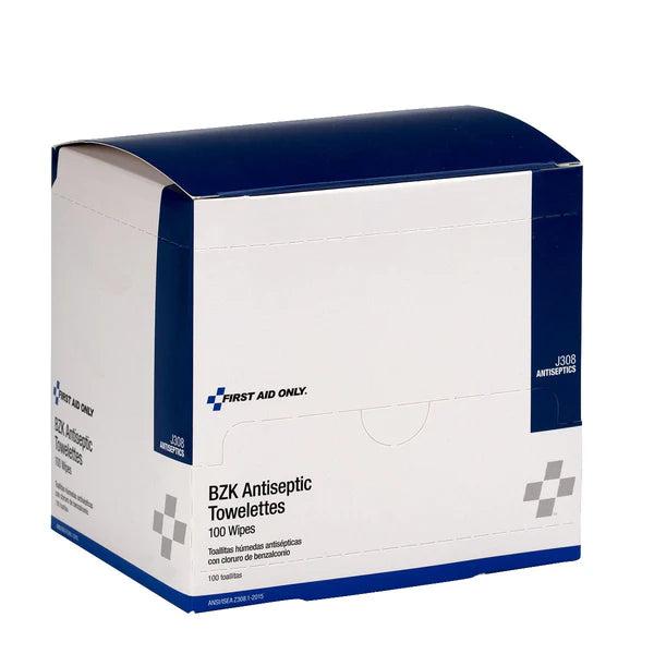 BZK Antiseptic Wipes – 100 Count