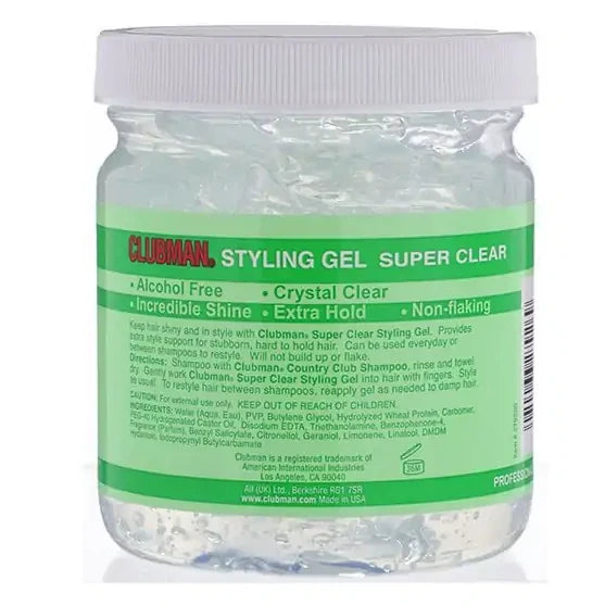 Clubman Styling Gel Superhold 16oz Tub