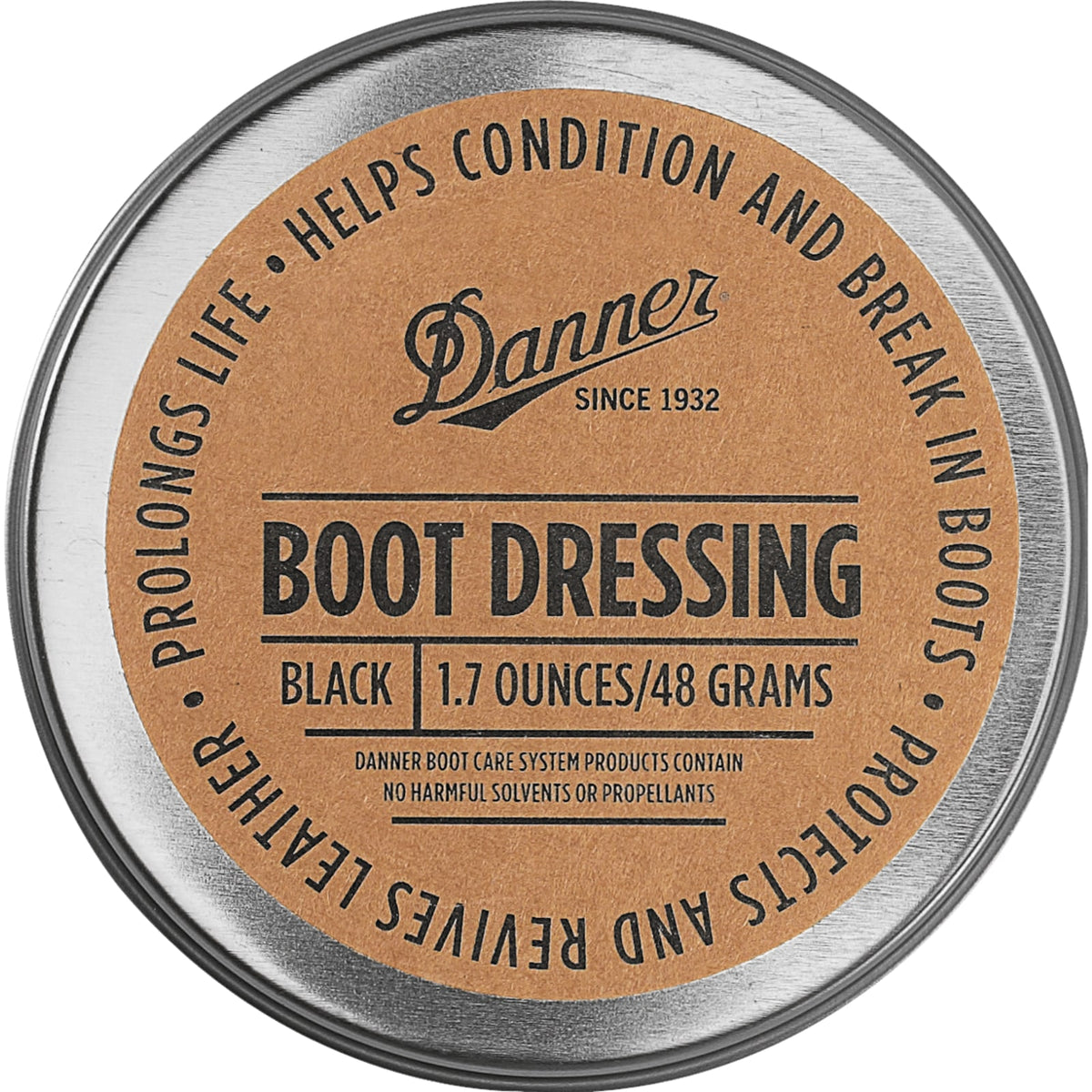 Danner Black Boot Dressing for Full-Grain Leather