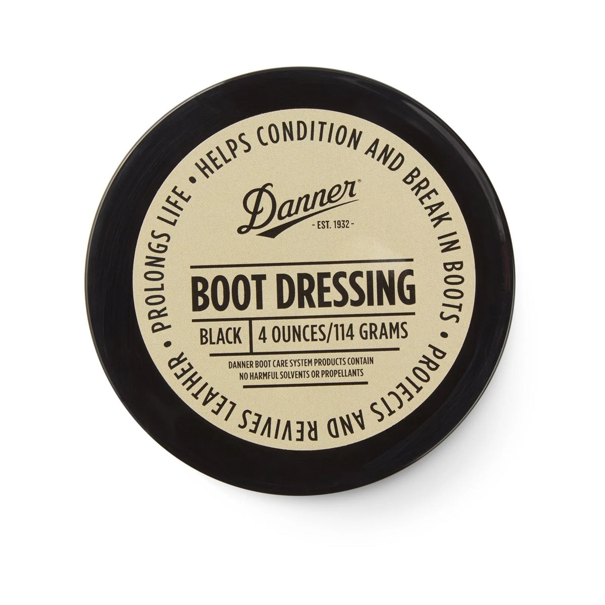 Danner Black Boot Dressing for Full-Grain Leather — Image 2