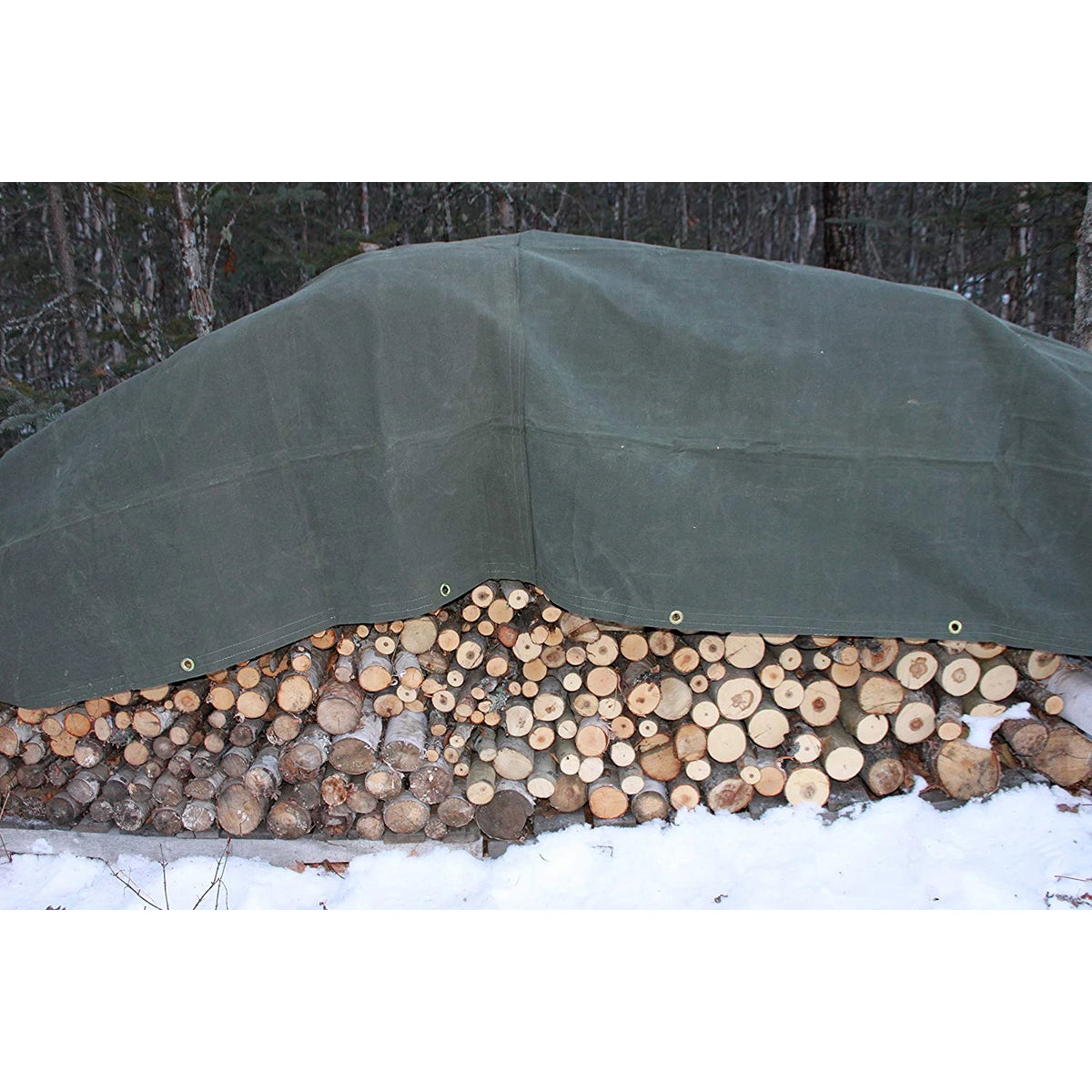 Canvas Rarp Canvas Tarp - OD - 10' X 12' – Army Navy Marine Store