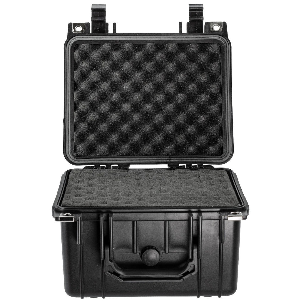 Eylar 10.62" Small Deep Gear Equipment Camera Hard Case – Waterproof, Dustproof, Shockproof with Customizable Foam