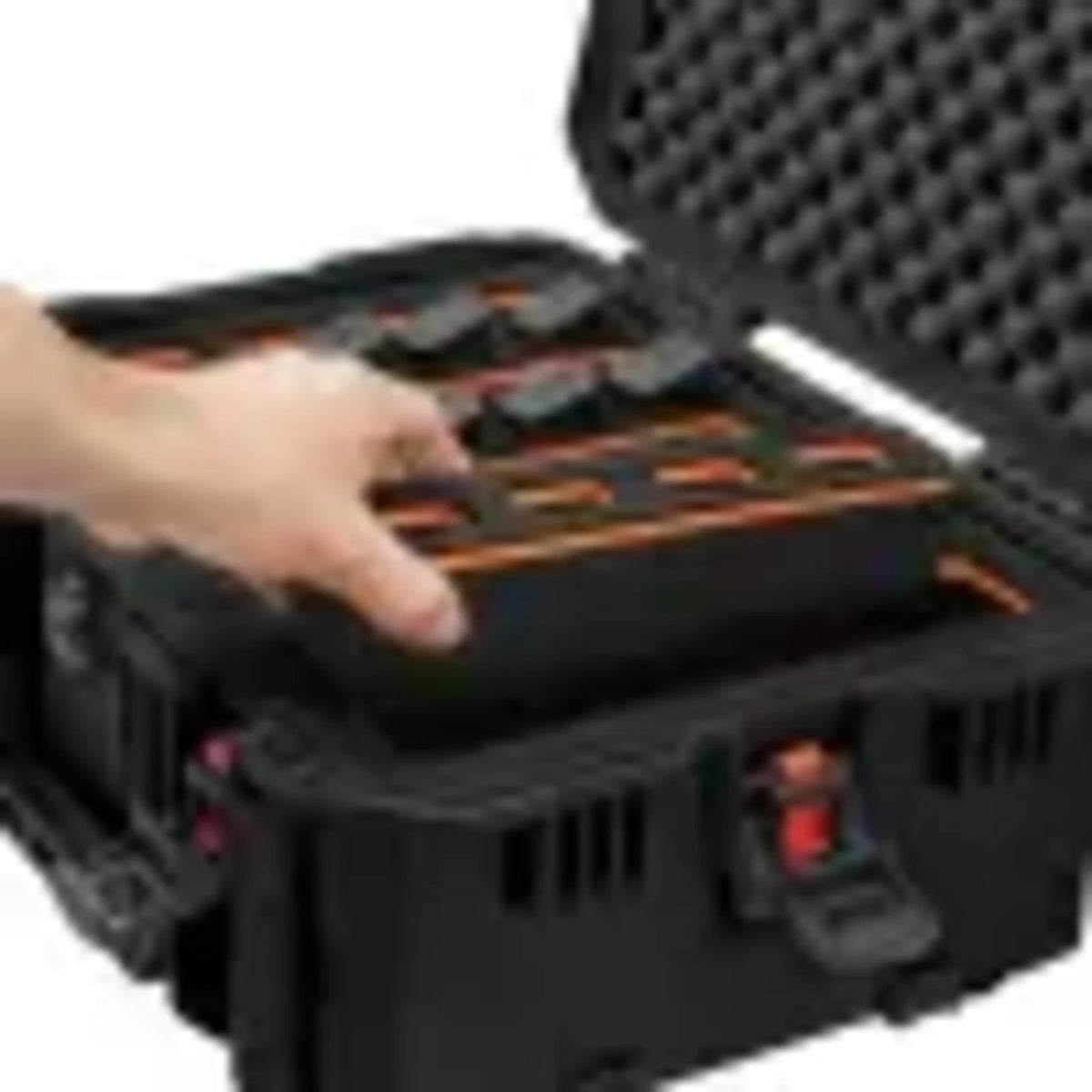 Eylar 18" Intact Stacker 5-Gun Case with Recon Rack - Black — Image 4
