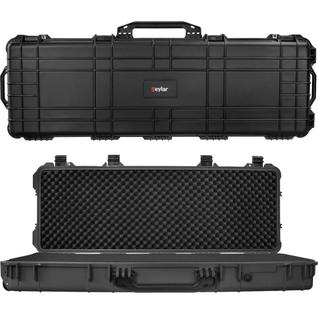 Eylar 38" Tactical Roller Rifle Hard Case with Foam