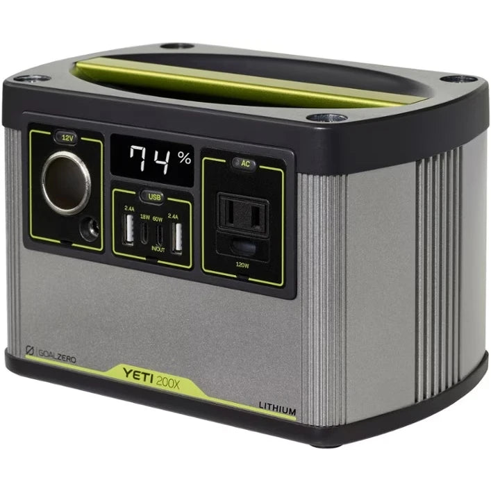 Goal Zero Yeti 200X Portable Power Station, 187-Watt-Hours
