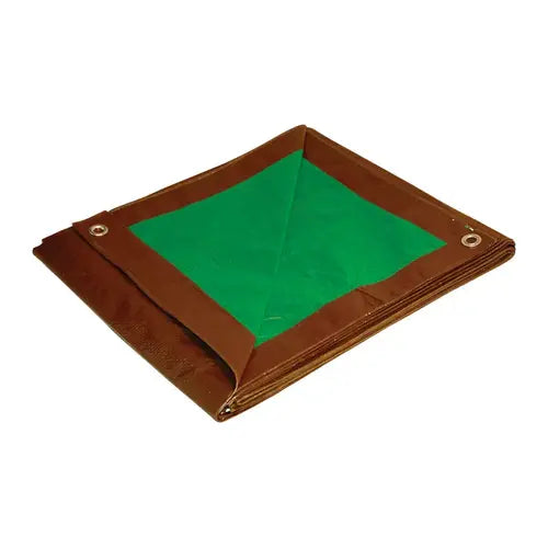 Foremost Dry Top 6 x 8 ft Brown/Green Reversible Tarp