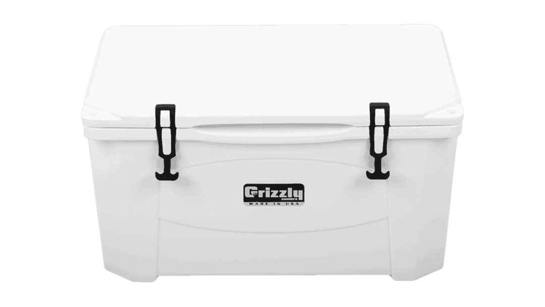 Grizzly 60 Hard Sided Cooler - White