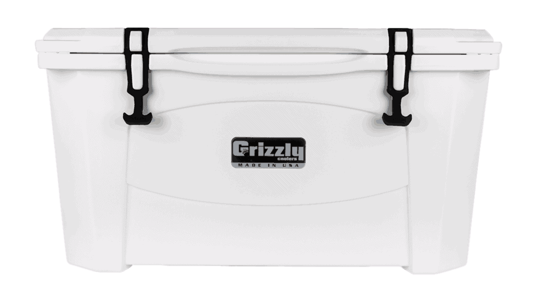 Grizzly 60 Hard Sided Cooler - White