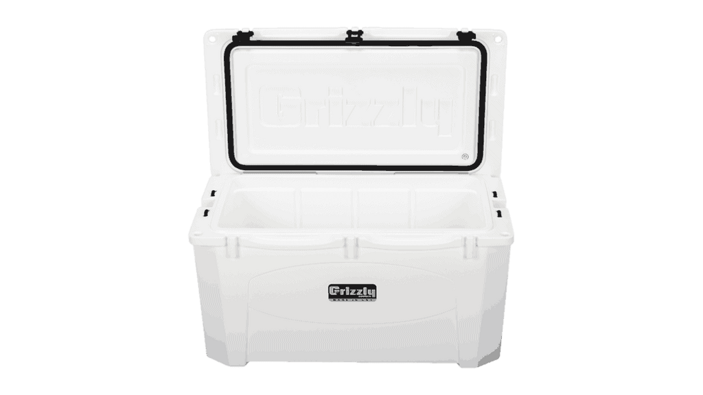 Grizzly 75 Hard Sided Cooler - White