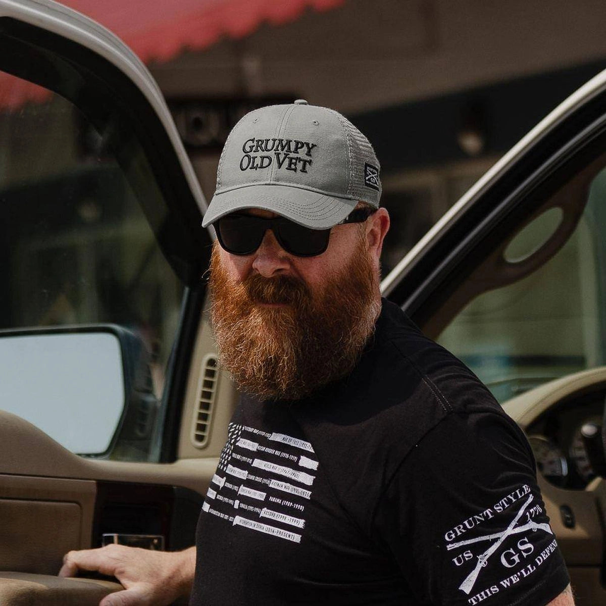Grunt Style | Grumpy Old Vet Snapback Hat