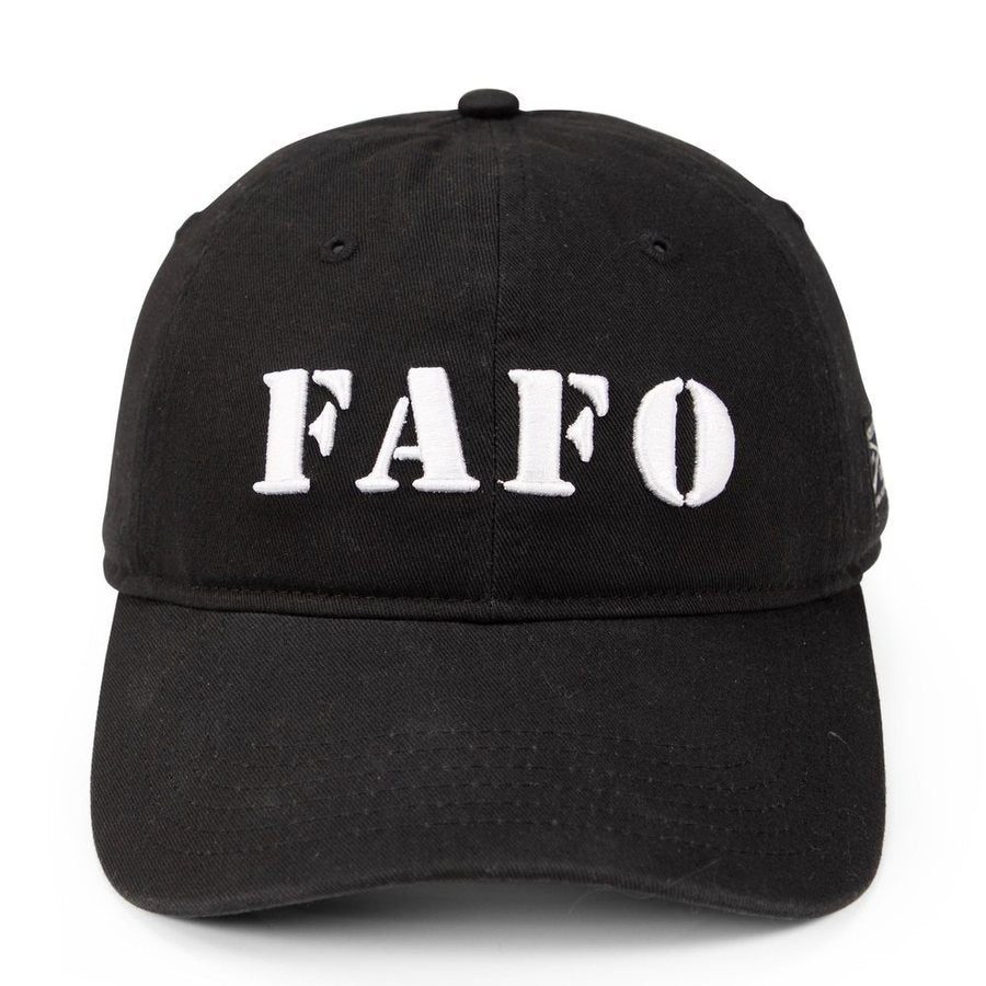Grunt Style FAFO Dad Hat - Black