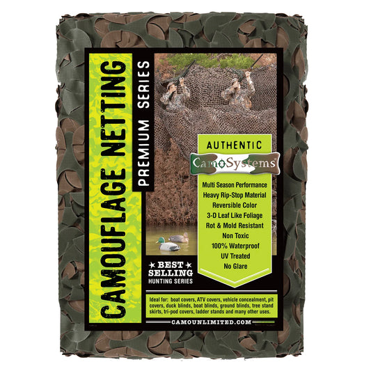Camo Unlimited | 3'10"x9'10" Ground Cover & Tree Stand Camouflage Netting