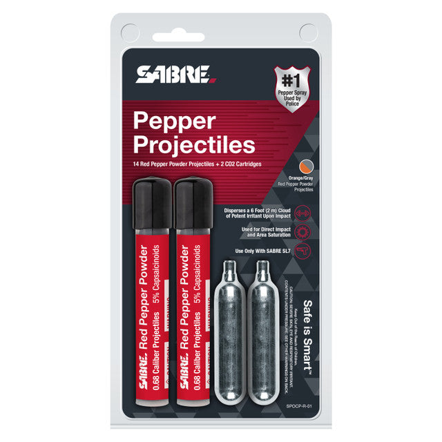 Sabre | Pepper Projectile Refill Kit For SL7 Launcher