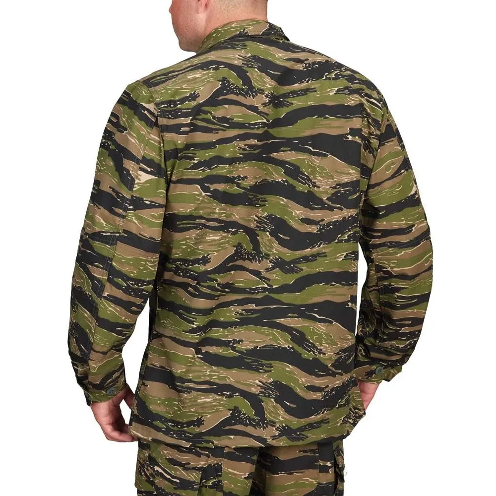 US M65 Army Field Jacket Tigerstripe Jacke Parka w Liner XL XLarge US M65 Army Field Jacket Tigerstripe Jacke Parka w Liner XL XLarge