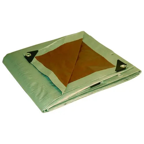 Foremost Dry Top 10 x 20 ft Silver/Brown Reversible Tarp