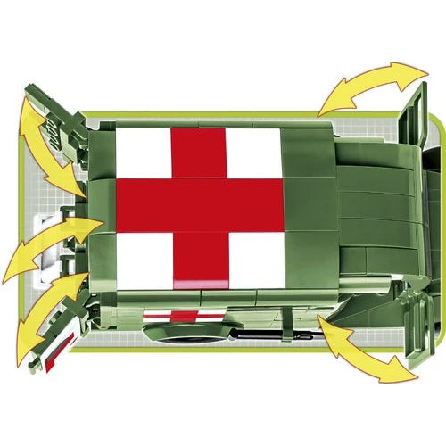 COBI | 1942 WWII Ambulance WC 54 - 293pc Model Set