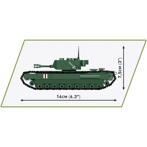 COBI | Churchill MK IV Tank - 315pc Model Set