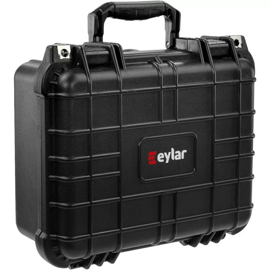 Eylar 13.37" Standard Gear Hard Case – Waterproof, Shockproof, with Customizable Foam