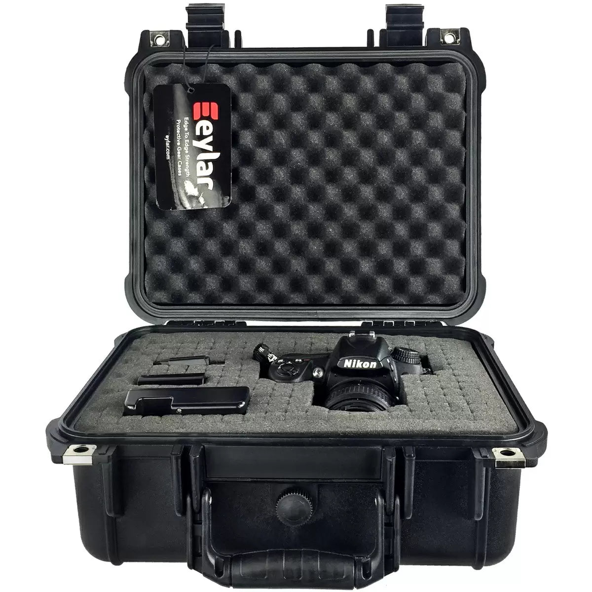 Eylar 13.37" Standard Gear Hard Case – Waterproof, Shockproof, with Customizable Foam