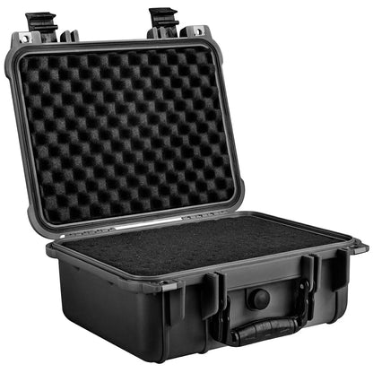 Eylar 13.37" Standard Gear Hard Case – Waterproof, Shockproof, with Customizable Foam