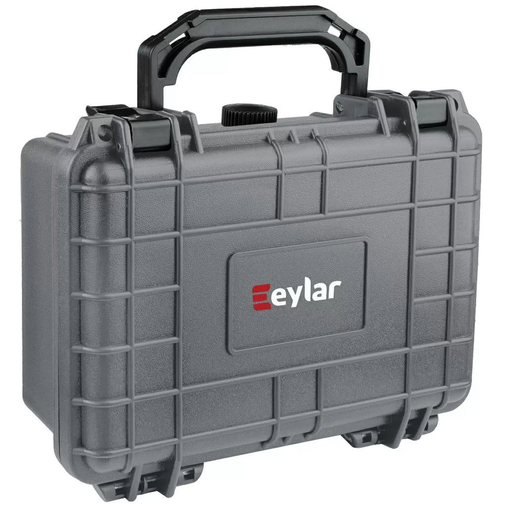 Eylar 8" Small Gear Hard Case – Waterproof, Dustproof, Shockproof with Customizable Foam