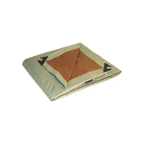Foremost Dry Top 10 x 12 ft Silver/Brown Reversible Tarp